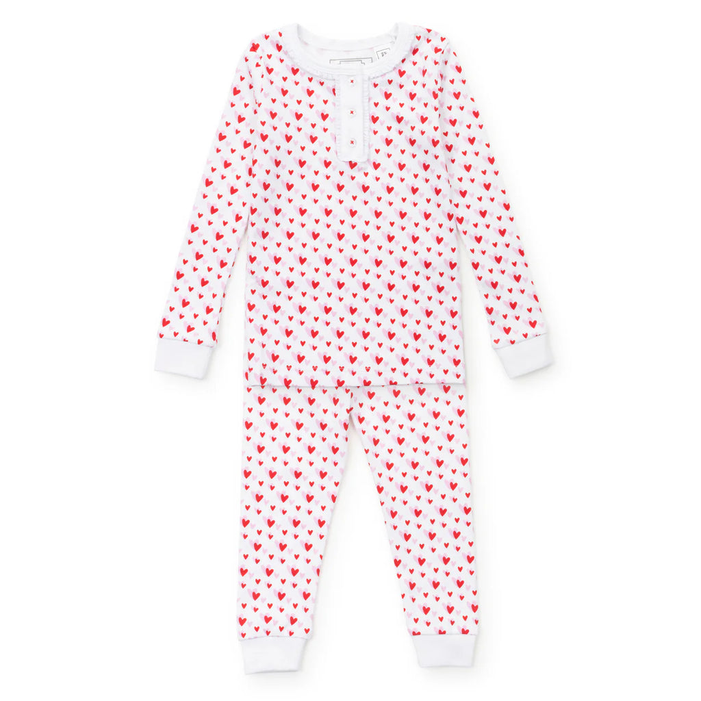 Alden Pajama Set- Pink Heart to Heart (6y)