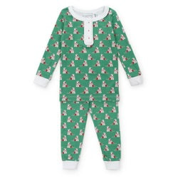 Alden Pajama Pant- Santa's Helper (2t)