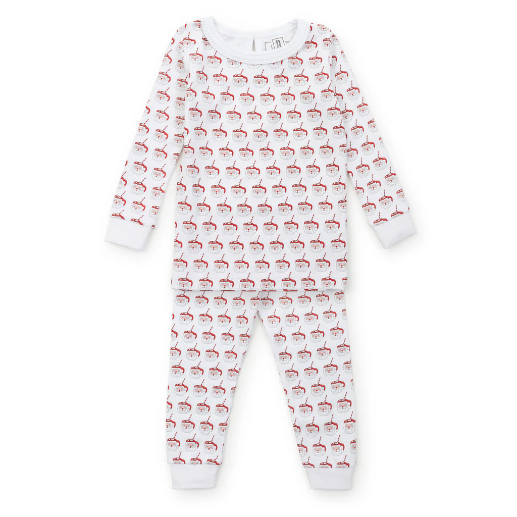 Ava Pajama Set- Hot Cocoa Santa (7y)