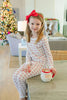 Ava Pajama Set- Hot Cocoa Santa (7y)