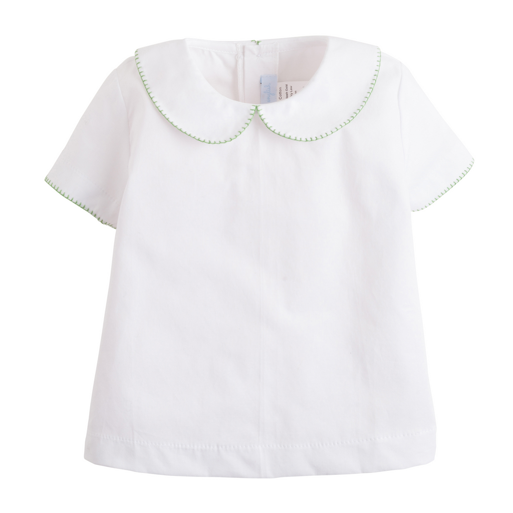 Whipstitch Day Shirt- Green